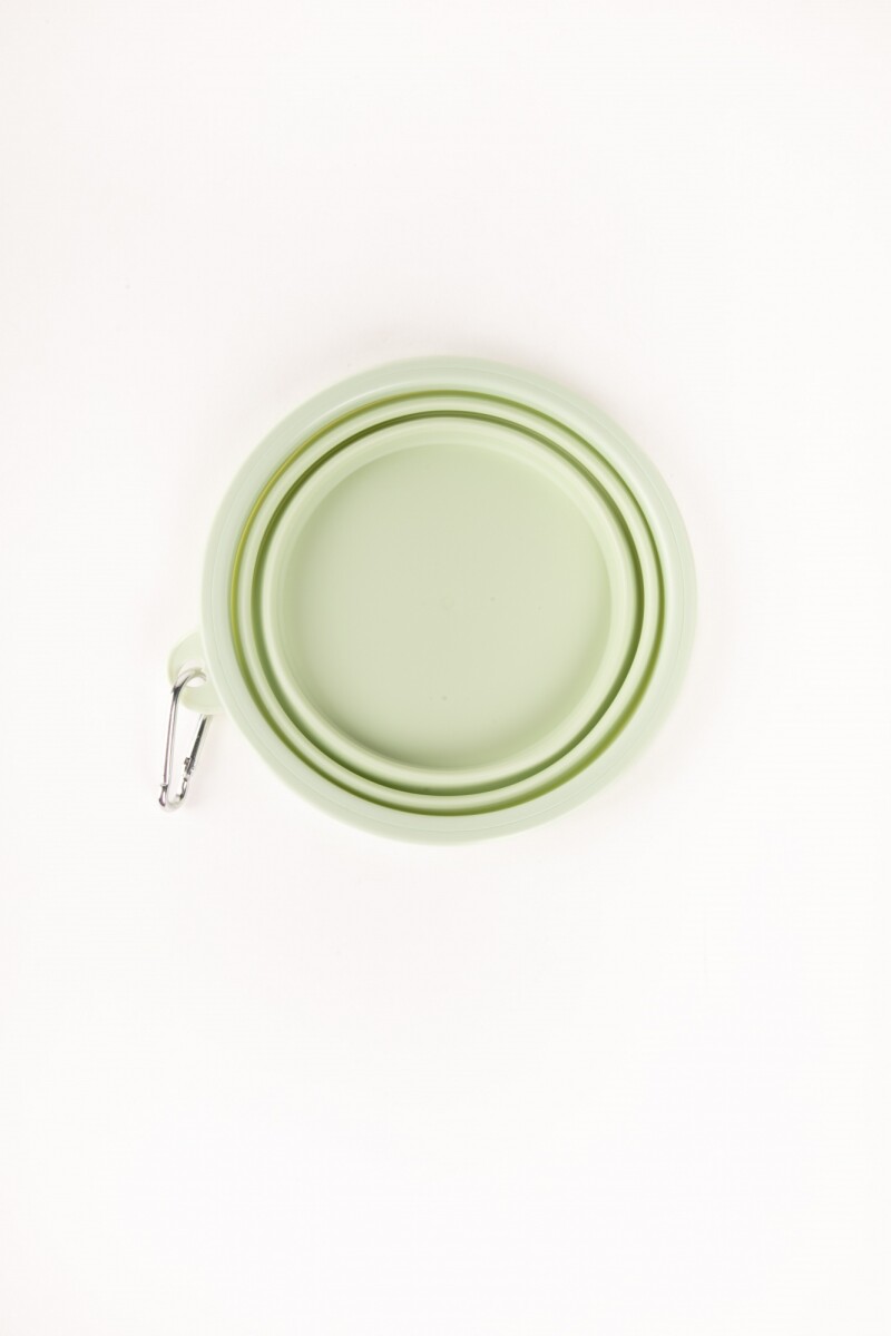 PLATO MEDIANO PLEGABLE DE SILICONA PARA PERRO VARIOS