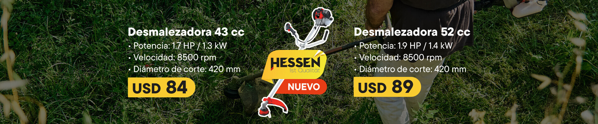 Desmalezadoras Hessen