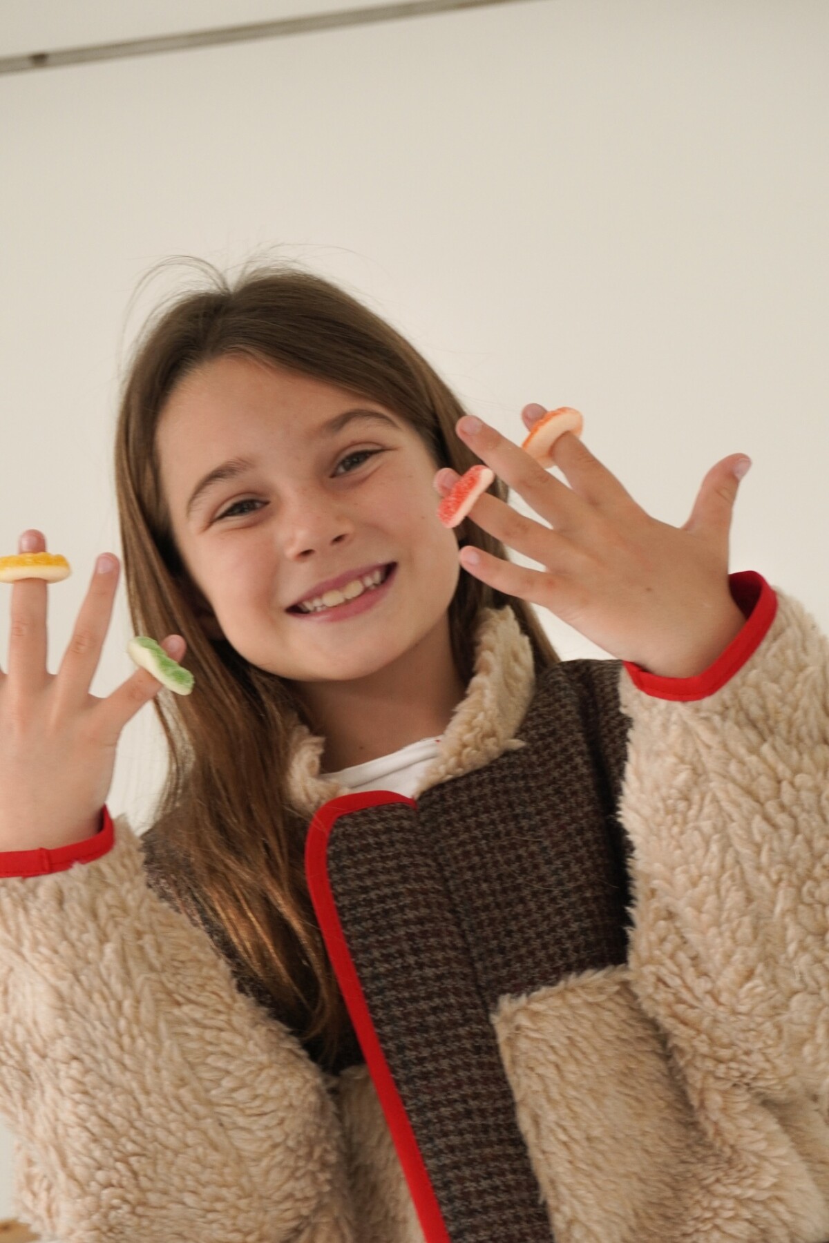 Hipica Jacket Gurí Crudo / Rojo