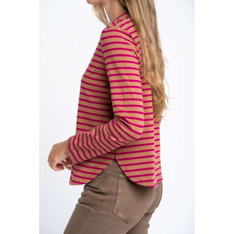 Remera Rayada Algodón Multi