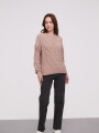 Sweater Loanina Beige Oscuro