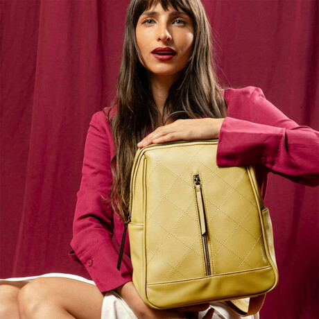 Mochila Theran Mostaza