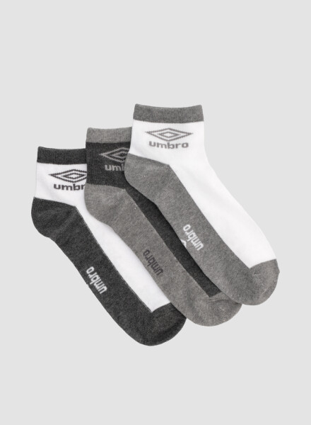 Media corta deportiva umbro pack x3 Variante 38