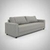 Sofa 3 cuerpos tela tramada gris con puntos negros y crudos. Sofa 3 cuerpos tela tramada gris con puntos negros y crudos.