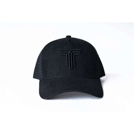 Gorra Tiffosi Corderoy Unisex Negro