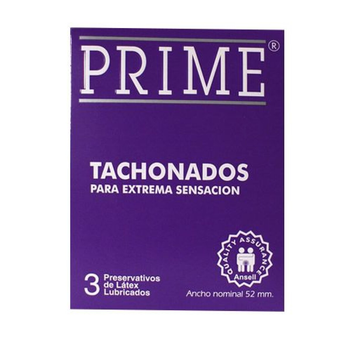 PRESERVATIVOS PRIME TACHONADOS X3 