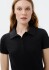 CAMISA POLO MM FEM PRETO ESCURO