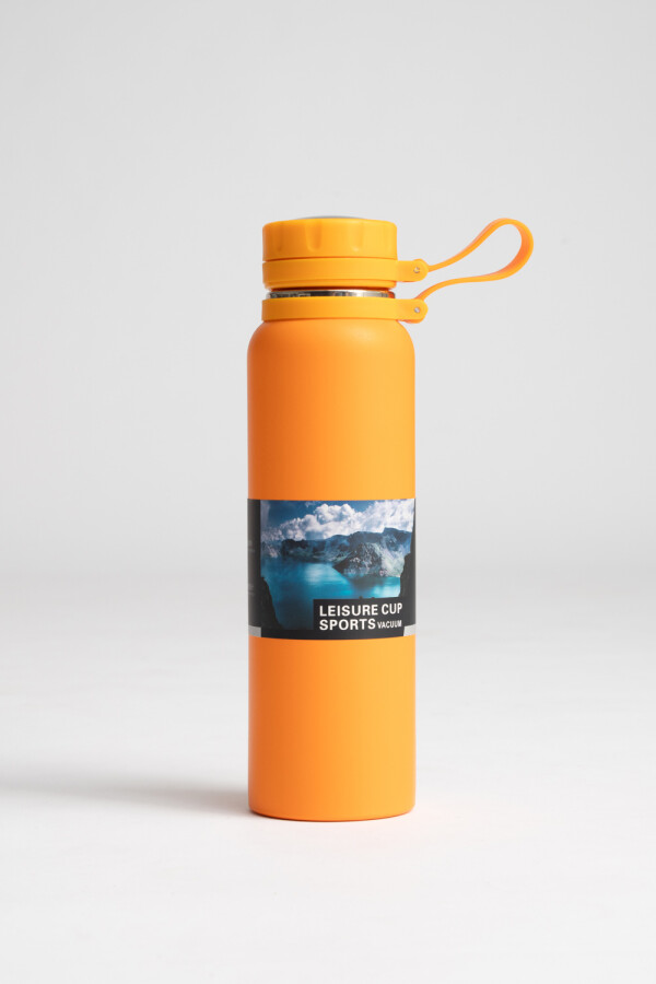 Botella termo 850 ML Naranja