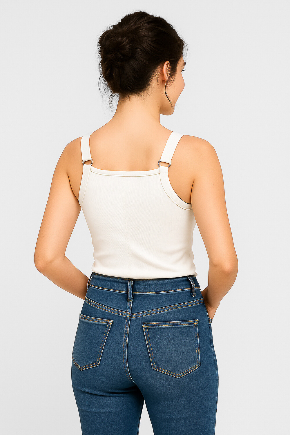 Musculosa Fistule Marfil / Off White