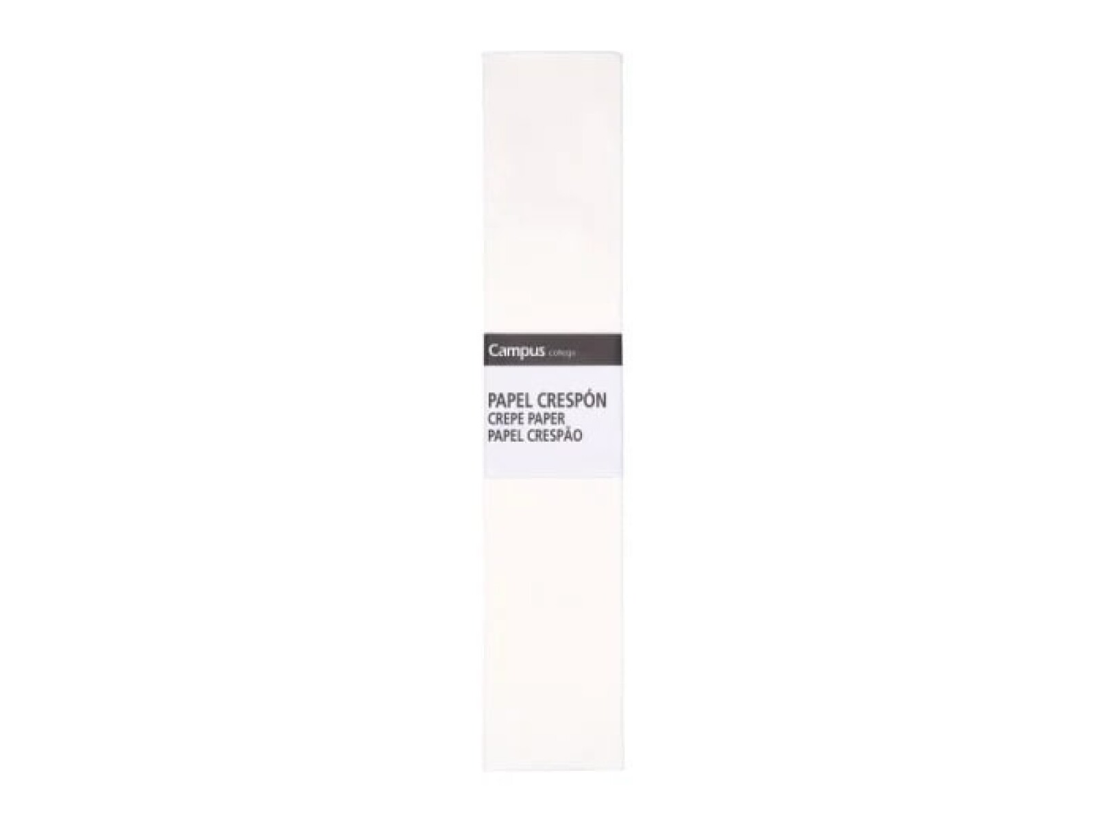 Papel Crepe Campus - Blanco 