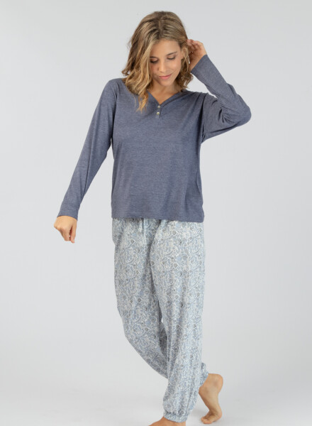 Pijama gummy Azul