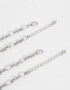 Pulseras Flexibles Sets Moonstone Set De 2 Pulseras Para Compartir Moonstone - Plateado
