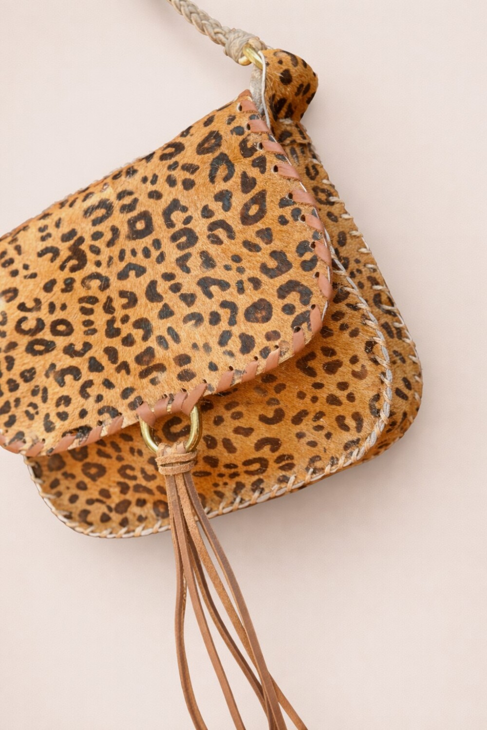 Cartera Lady Bag Animal Print Oscuro