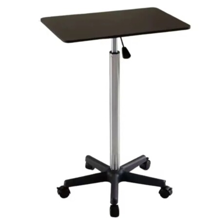 Mesa de apoyo chica con altura y posiciones regulables negro