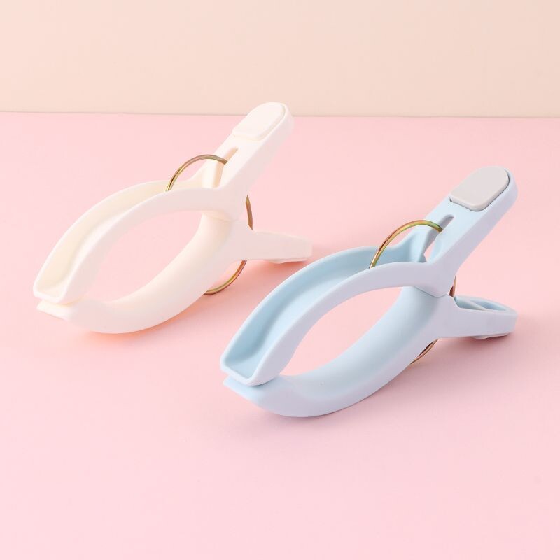 Clips Multiuso Colores Pastel - 4 Unidades - Extra Grandes Clips Multiuso Colores Pastel - 4 Unidades - Extra Grandes