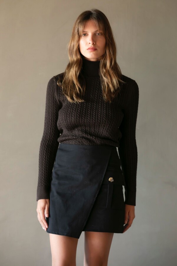 Falda Ethna Negro