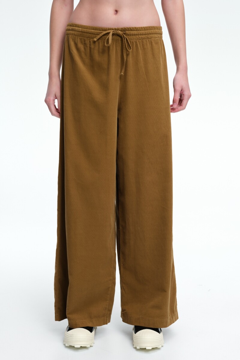 PANT RELAXED Camel