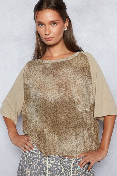 BLUSA Leopardo