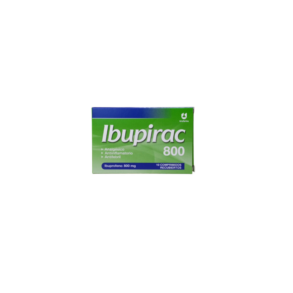 Analgésico Antiinflamatorio Ibupirac 800 mg x10 comprimidos 