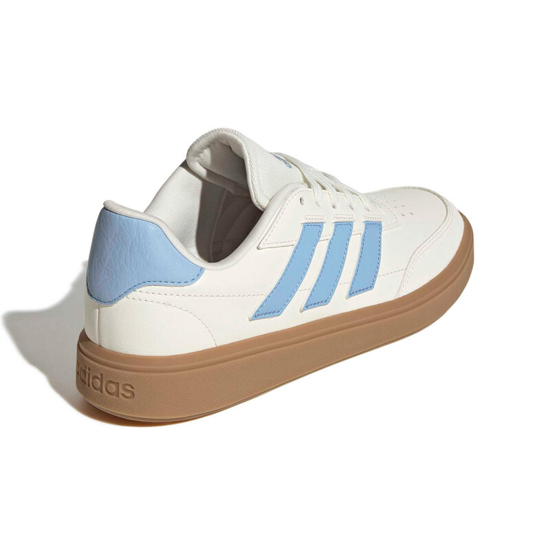 Champion Mujer Adidas Courtblock Blanco-celeste