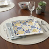 Plato postre Sevilha 20x20 cm OXFORD Plato postre Sevilha 20x20 cm OXFORD