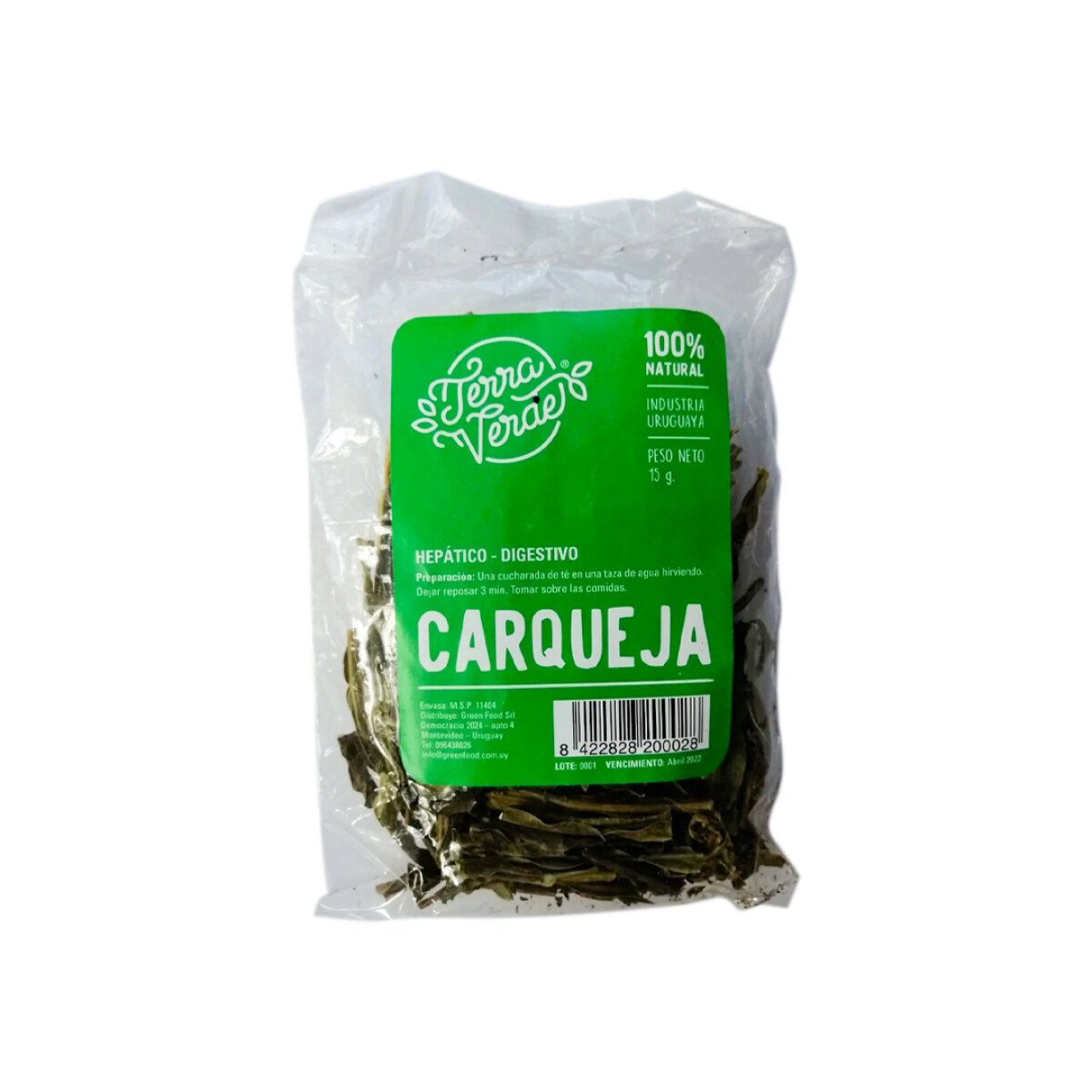 Carqueja Terra Verde 15g 