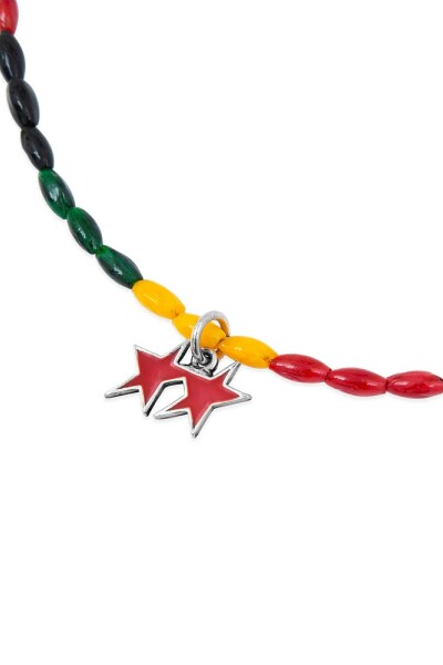 Jamaican Necklace Plata