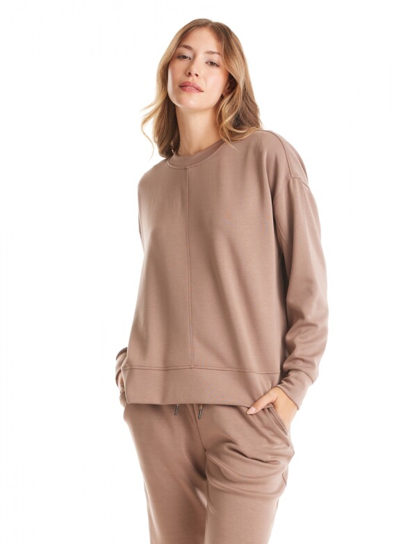 Buzo Pespuntes TOSTADO