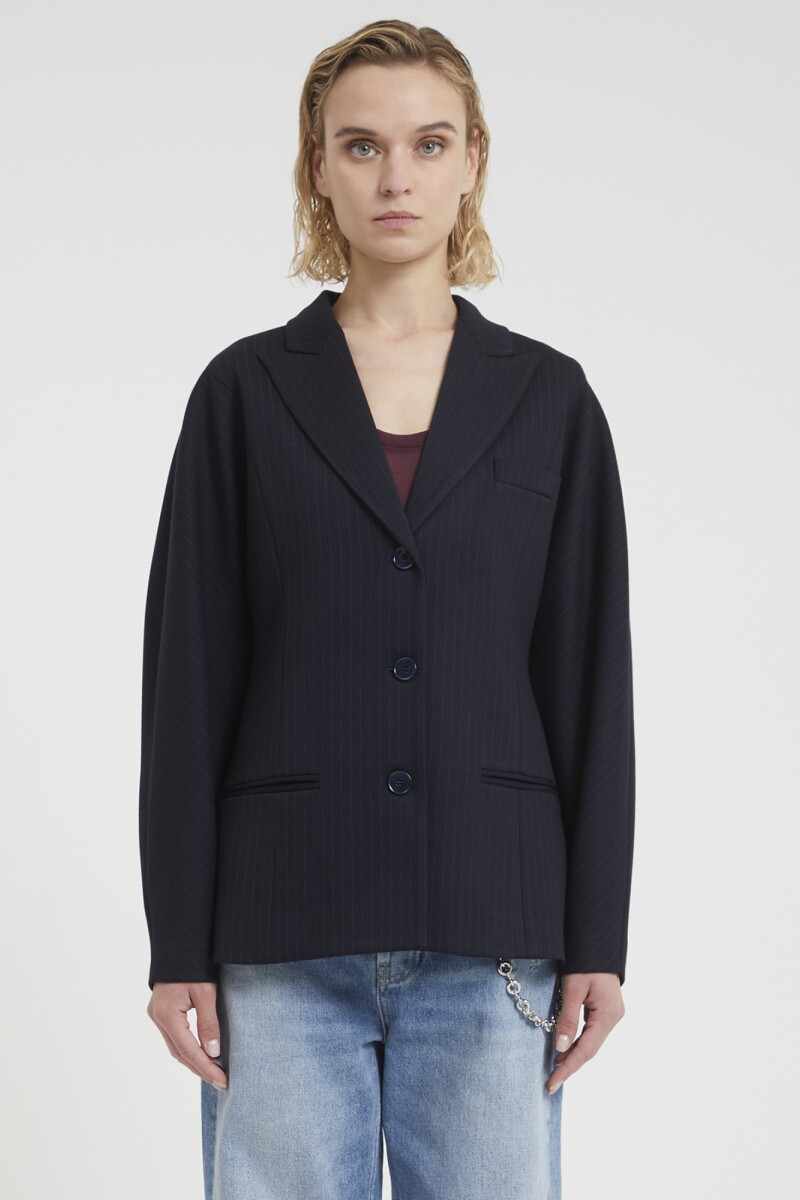 CHAQUETA BLAZER Azul