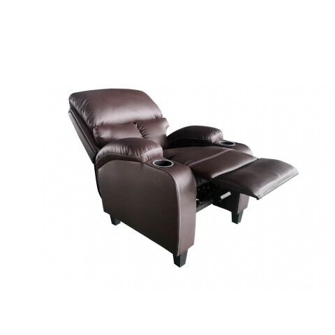 POLTRONA RECLINABLE 1 CUERPO MARRON L6201A POLTRONA RECLINABLE 1 CUERPO MARRON L6201A