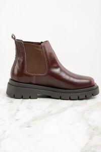 Bota Cuero Marrón