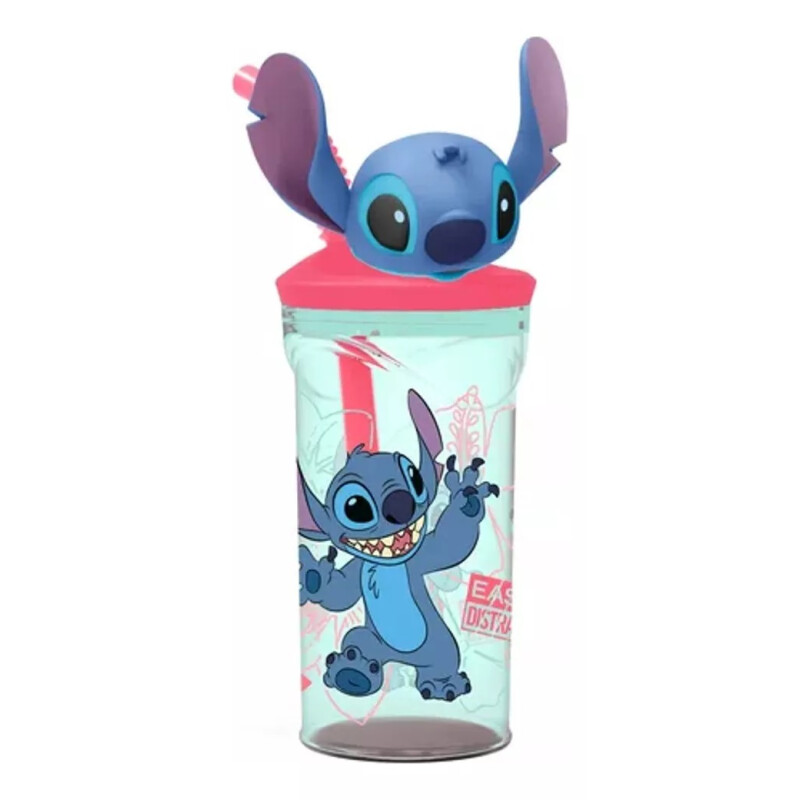 Vaso Sorbete Infantil 360ml Con Figura 3d Stitch Vaso Sorbete Infantil 360ml Con Figura 3d Stitch