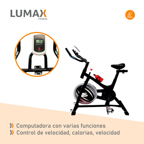 Bicicleta Spinning Profesional Regulable Premium 8kg + Regalo Negro