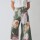 PANTALON WIDE XL PRINT TEAM Macros Verde
