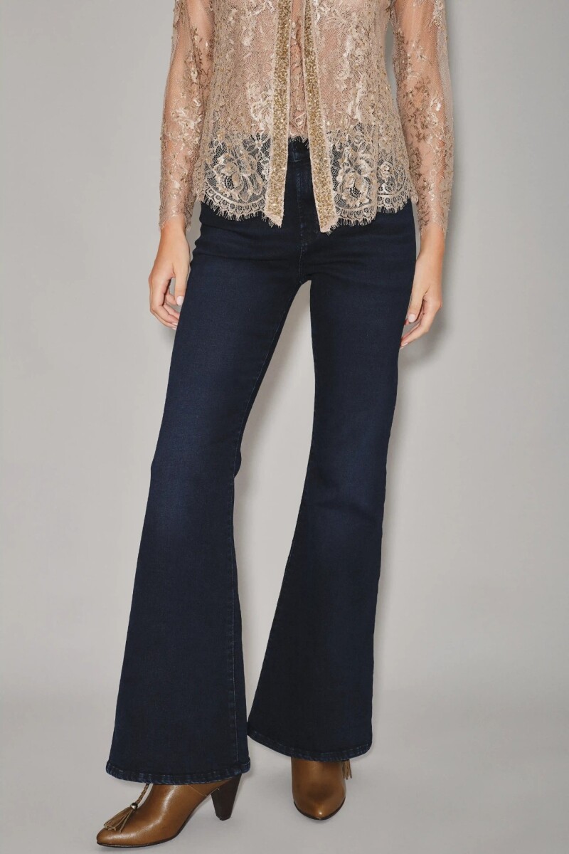 Jean Janis Blue Black Azul