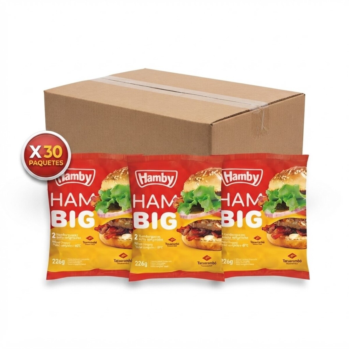 Hambig Caja X 30 Paquetes (60 Unid) 