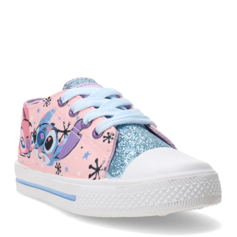 Championes Infantiles Disney Stitch Rosa - Celeste