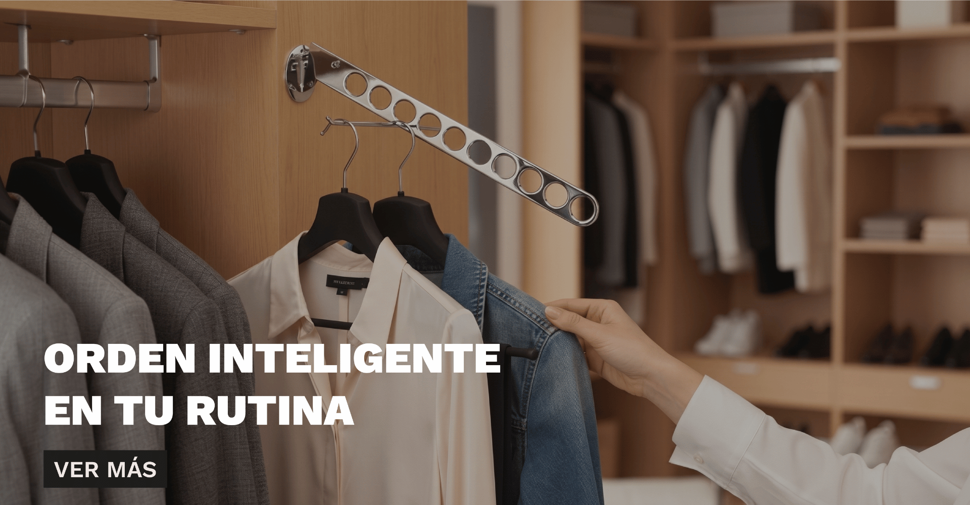 Orden inteligente en tu Vestidor