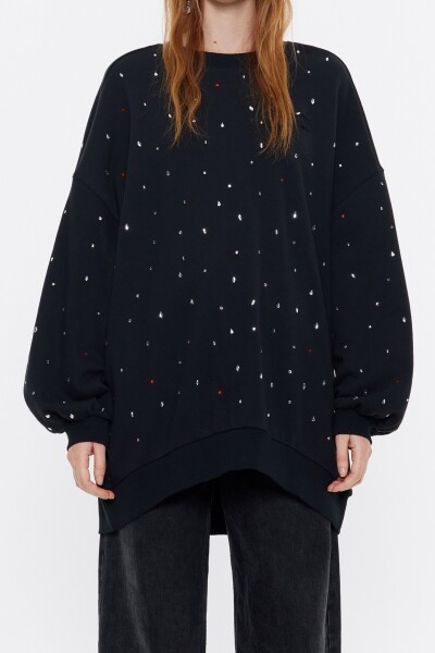 SUDADERA Negro