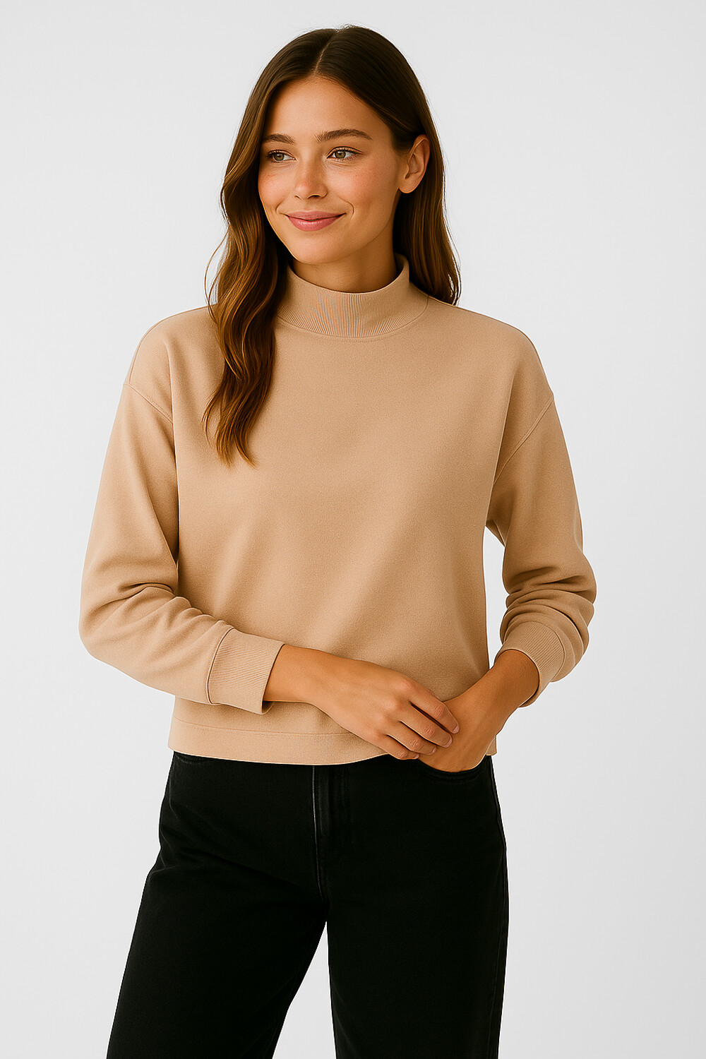 Sudadera Reinona Mostaza