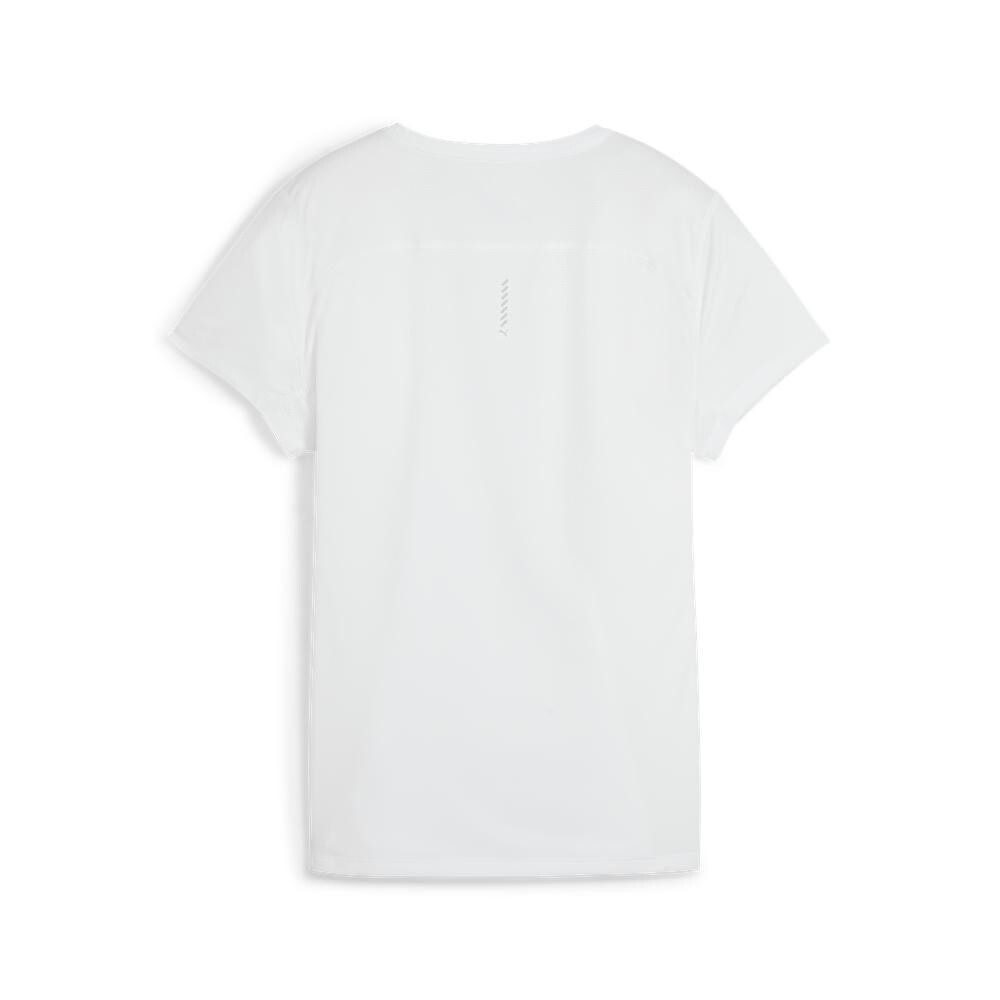 Polo Running Velocity Tee Mujer White