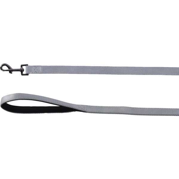 CORREA PARA PERROS FLAMINGO MUNI GRIS 2M 25MM CORREA PARA PERROS FLAMINGO MUNI GRIS 2M 25MM