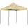Gazebo 3x3mt Toldo Carpa Uv30 Impermeable Resistente Beige