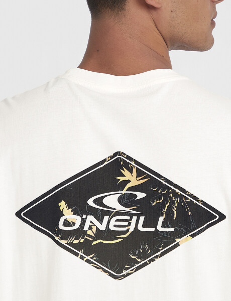 Remera O'Neill Global Triangle Blanca Remera O'Neill Global Triangle Blanca