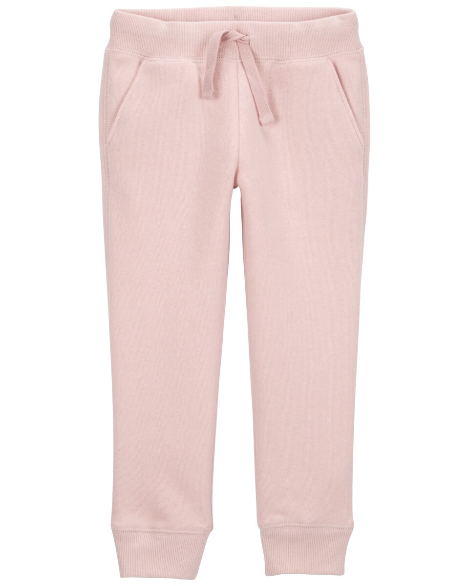 Pantalón deportivo de algodón, rosado 