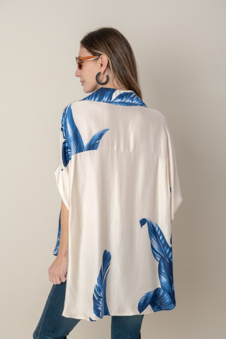 CAMISA PALMA Azul