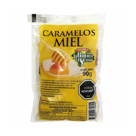 CARAMELOS DE MIEL BOTICA 90GMS Caramelos Miel Botica 90g