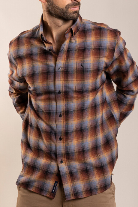 CAMISA ENNIS POLANCO Ladrillo