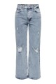 Jeans Juicy Wide Leg Light Blue Denim