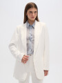 Blazer Lasca Marfil / Off White